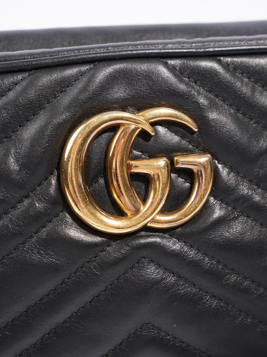 Gucci GG Marmont Black Matelasse Leather Small Image 7