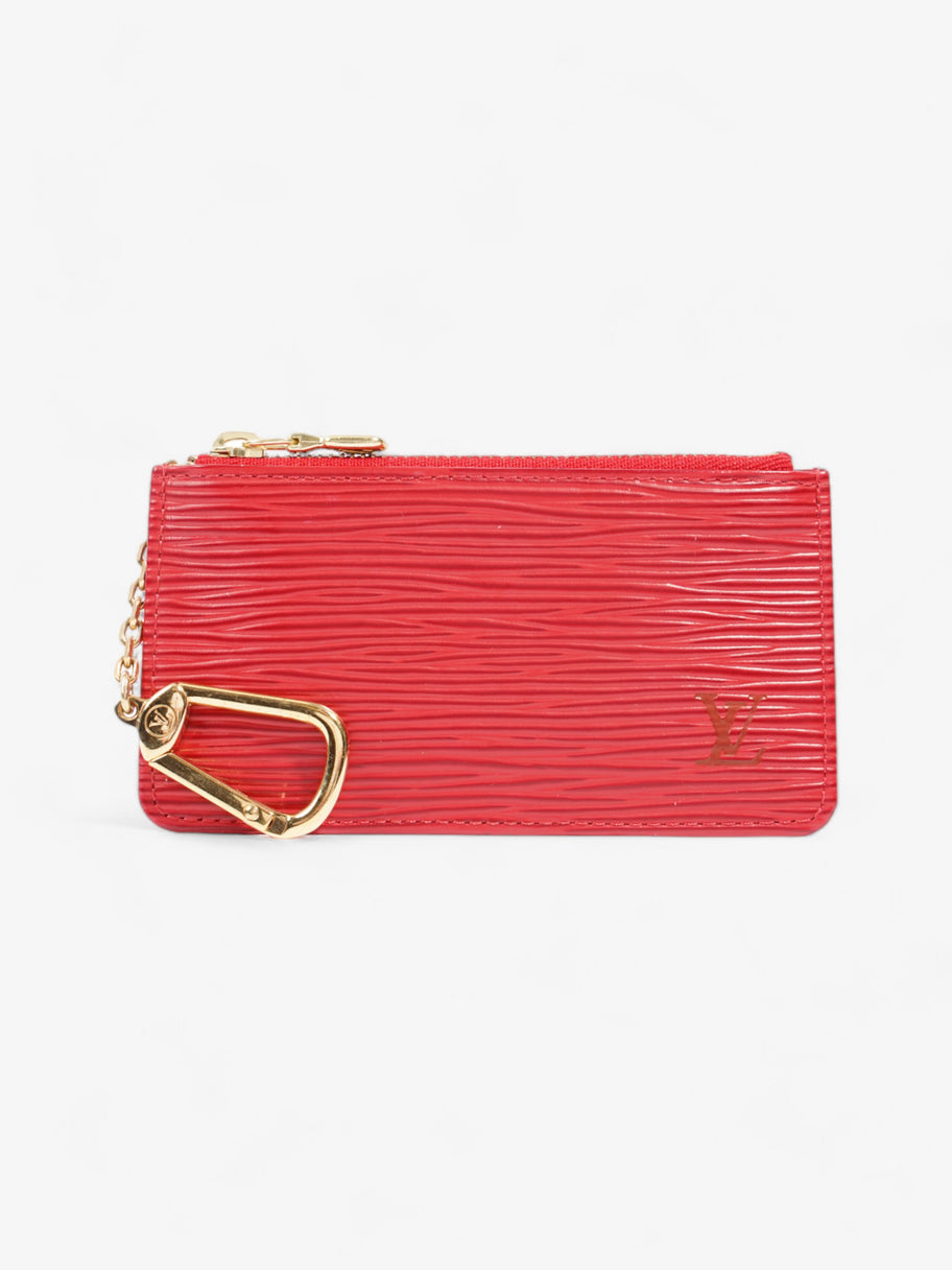 Louis Vuitton Porte Cles Red Epi Leather Image 1