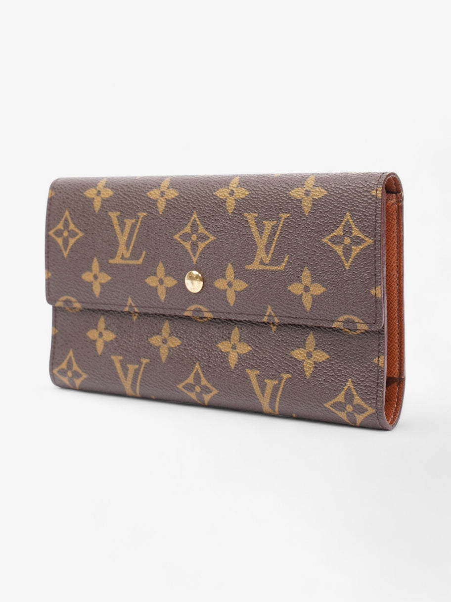 Louis Vuitton Portefeuille International Wallet Monogram Coated Canvas Image 3