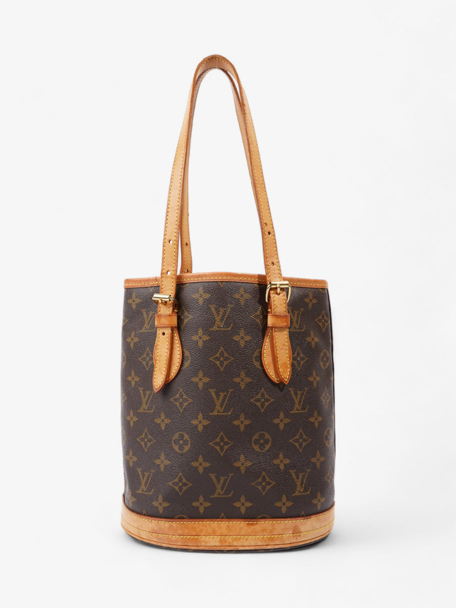 Louis Vuitton Bucket PM  Monogram Coated Canvas PM Image 4