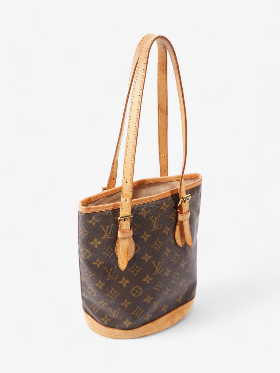 Louis Vuitton Bucket PM  Monogram Coated Canvas PM Image 9