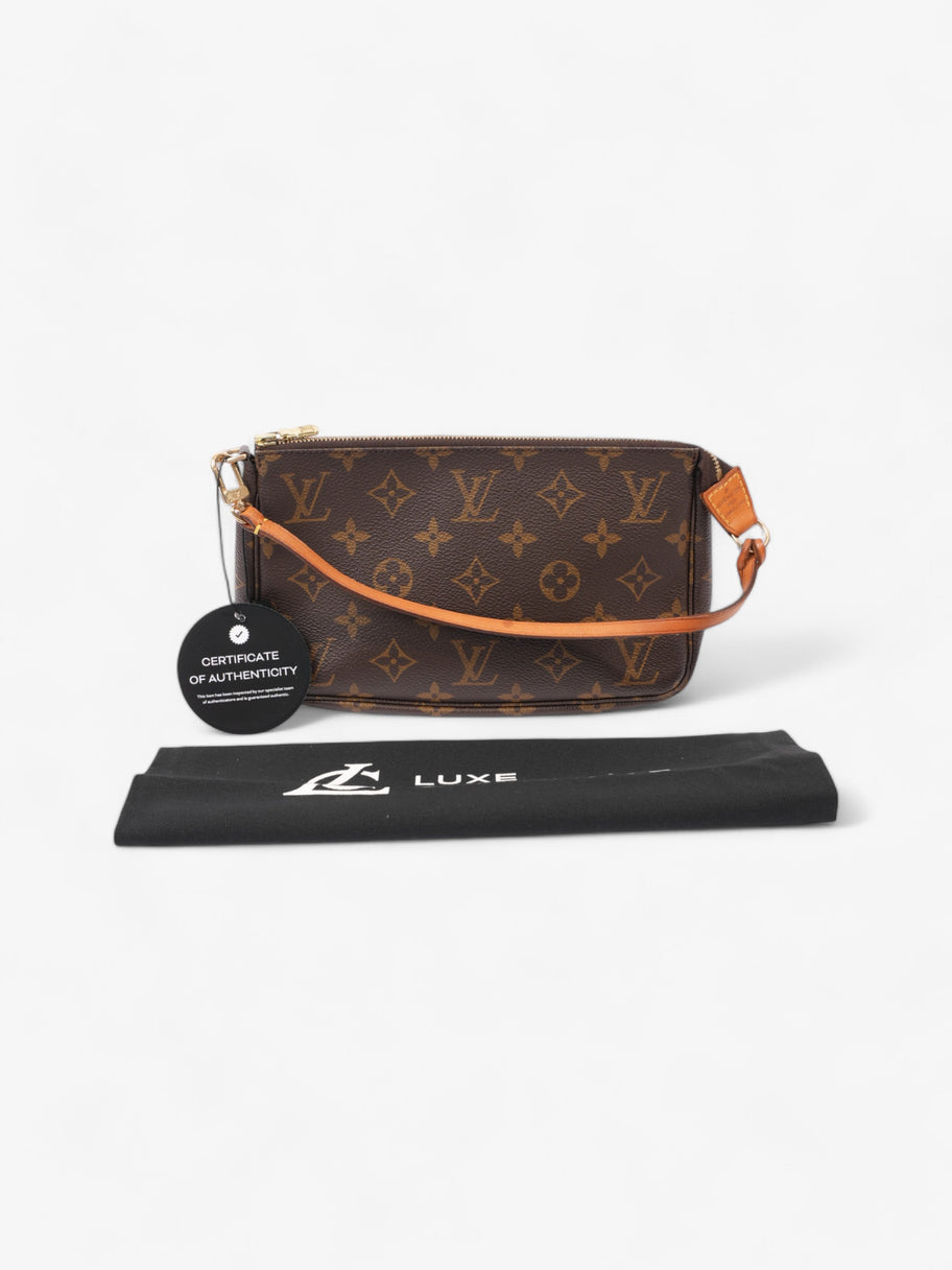 Louis Vuitton Pochette Accessoires Monogram Coated Canvas Image 9