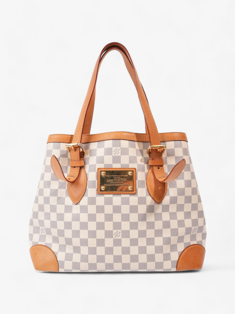  Louis Vuitton Hampstead Damier Azur Coated Canvas MM