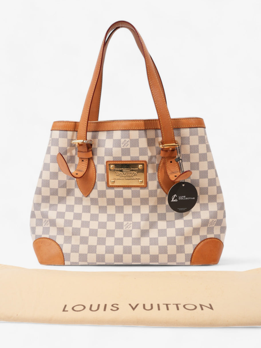 Louis Vuitton Hampstead Damier Azur Coated Canvas MM Image 9