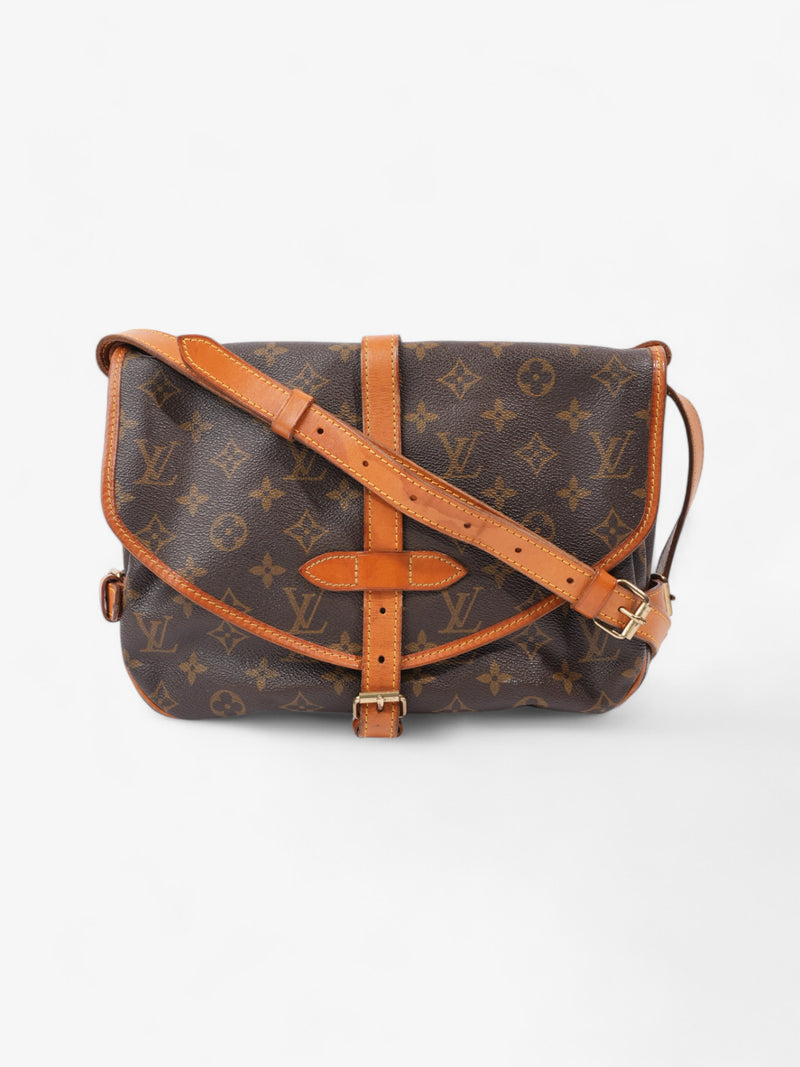  Louis Vuitton Saumur Monogram Coated Canvas 30