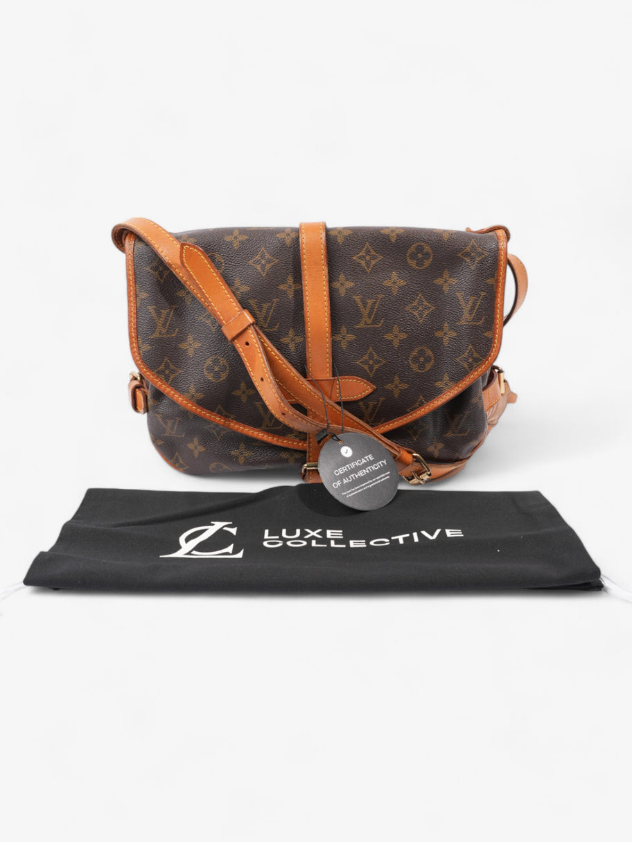 Louis Vuitton Saumur Monogram Coated Canvas 30 Image 12