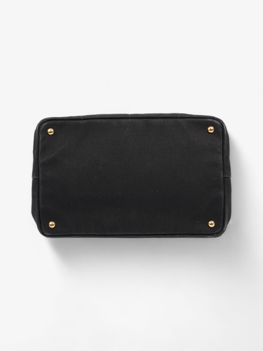 Prada Canapa Logo Black Canvas Image 6