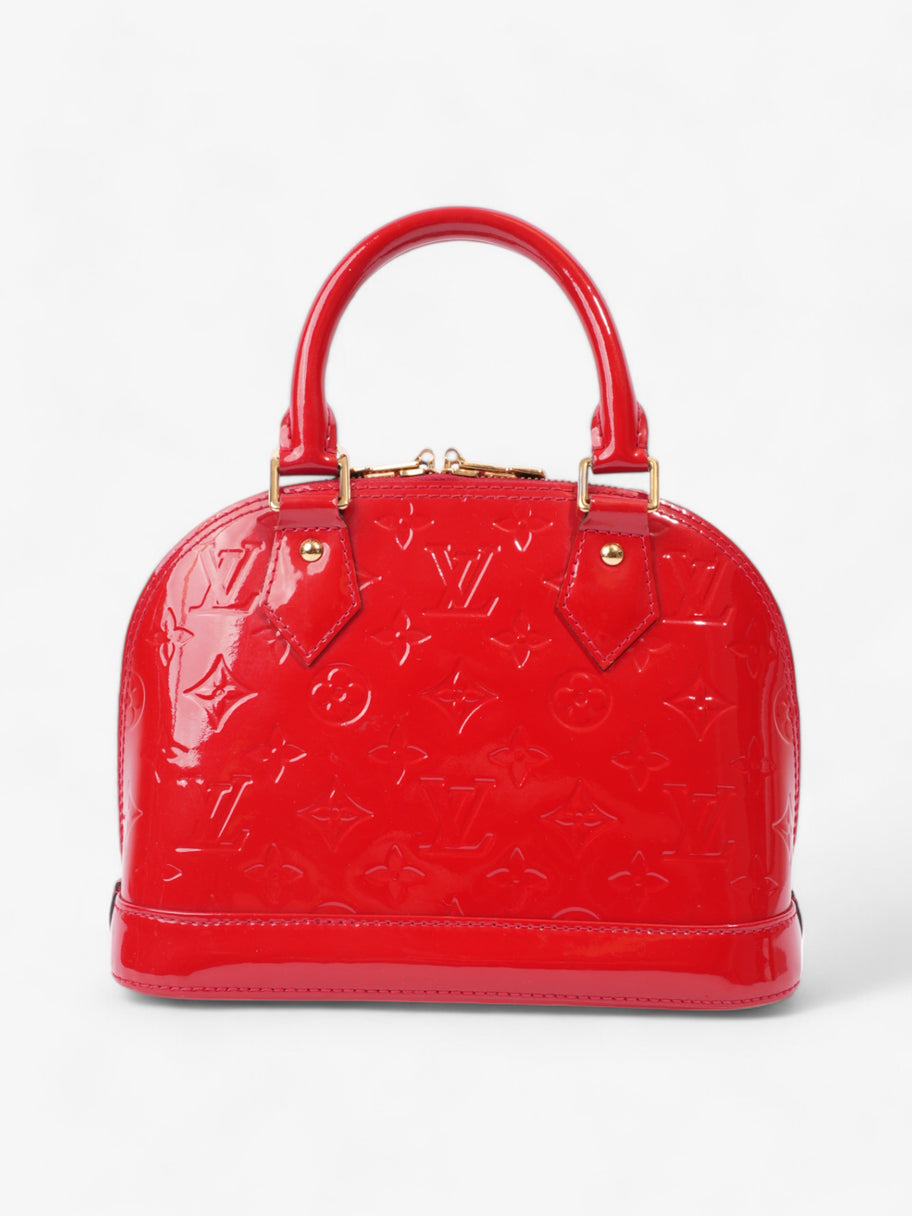 Louis Vuitton Alma Red Vernis Leather BB Image 4