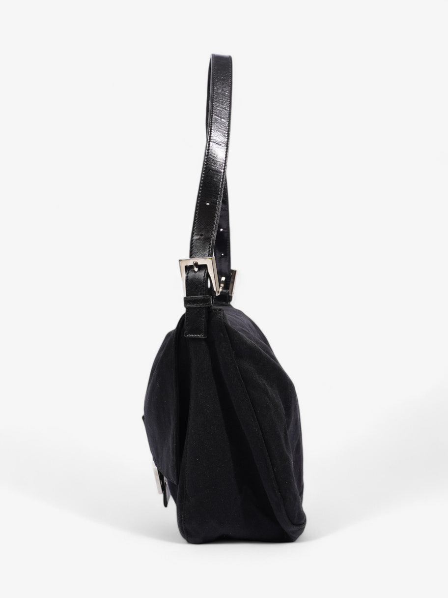 Fendi Mamma Baguette Black Canvas Image 3