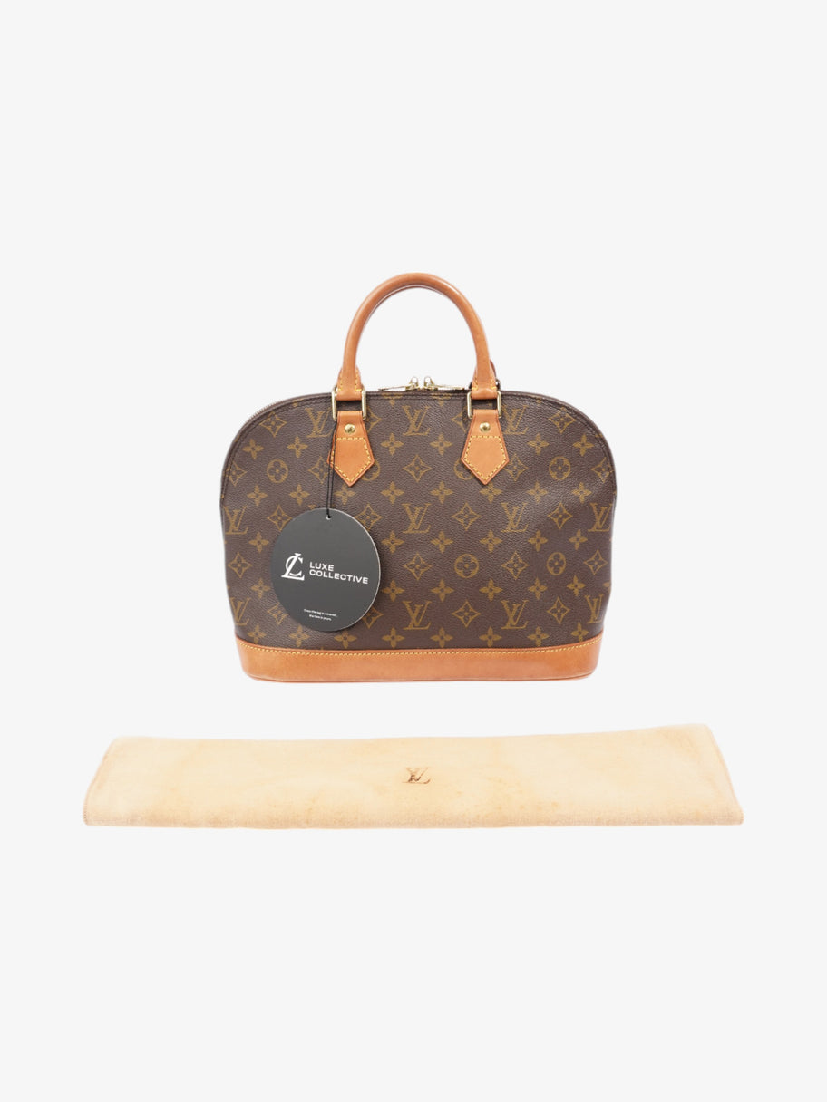 Louis Vuitton Alma Monorgam Coated Canvas PM Image 8