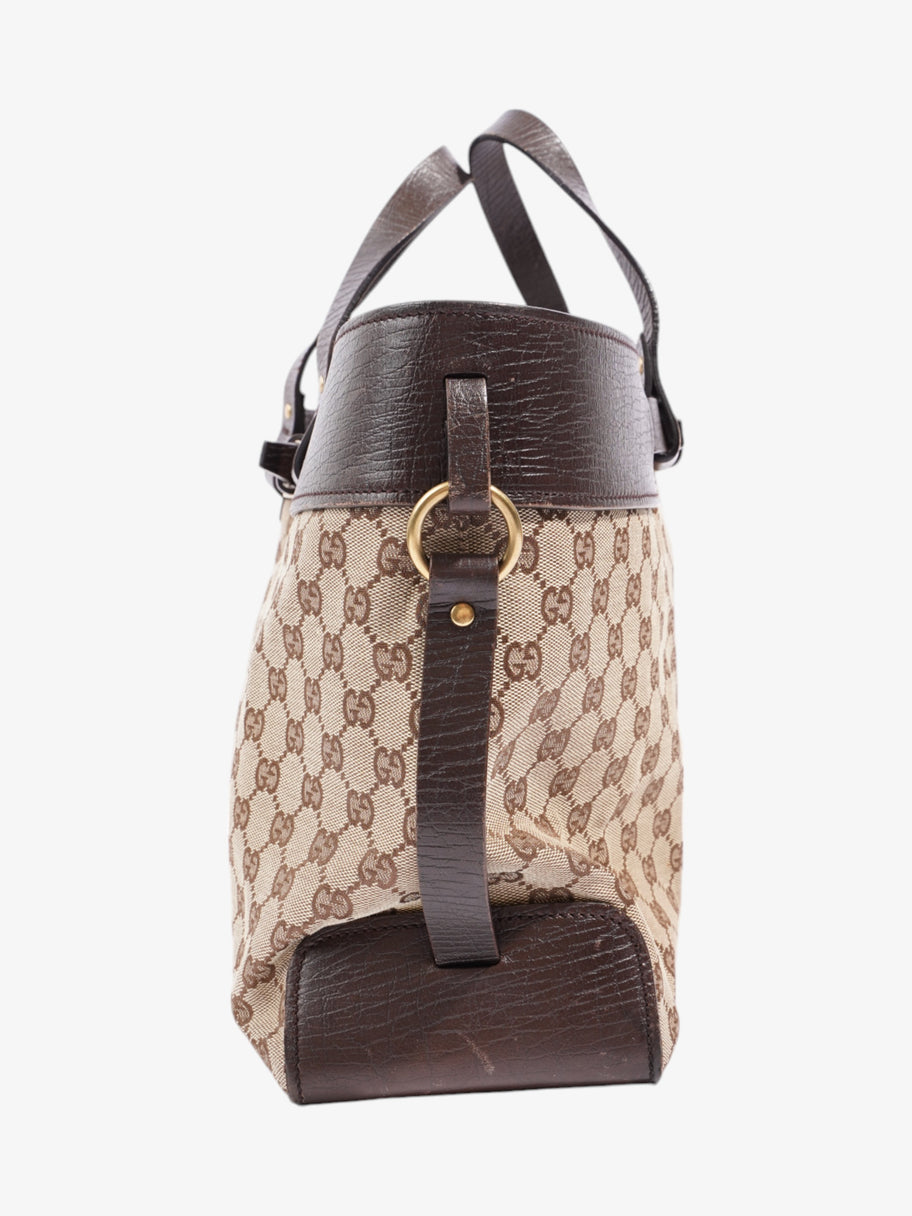 Gucci Tote Beige / Brown Canvas Image 3