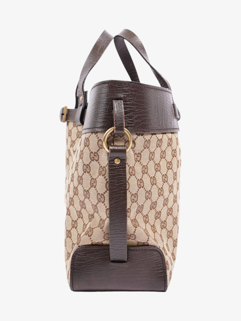 Gucci Tote Beige / Brown Canvas Image 5