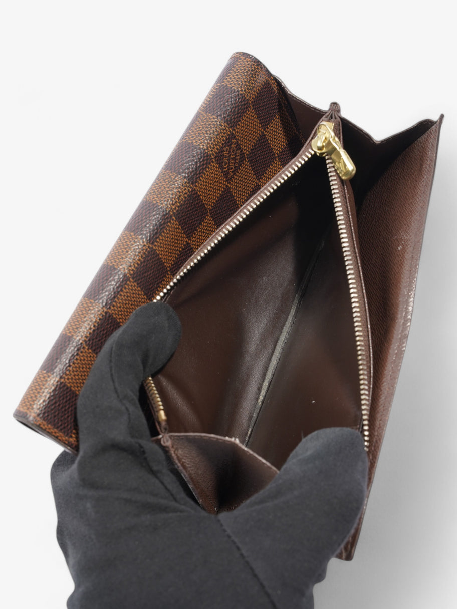 Louis Vuitton Sarah Wallet Damier Ebene Coated Canvas Image 6