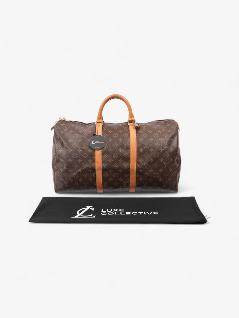 Louis Vuitton Keepall Monogram Coated Canvas 50 Image 9