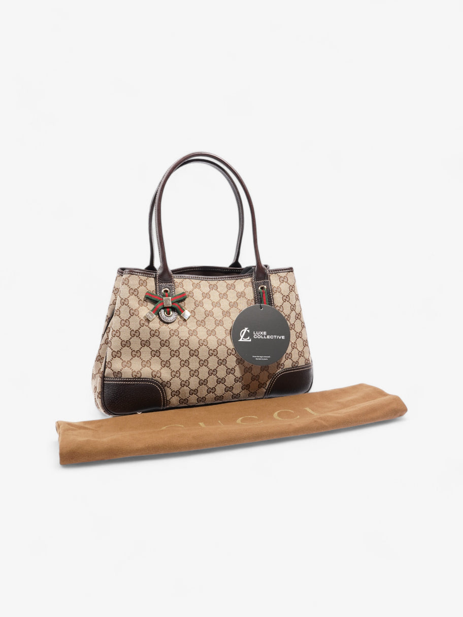 Gucci Princy Tote GG Supreme / Brown Canvas Image 10