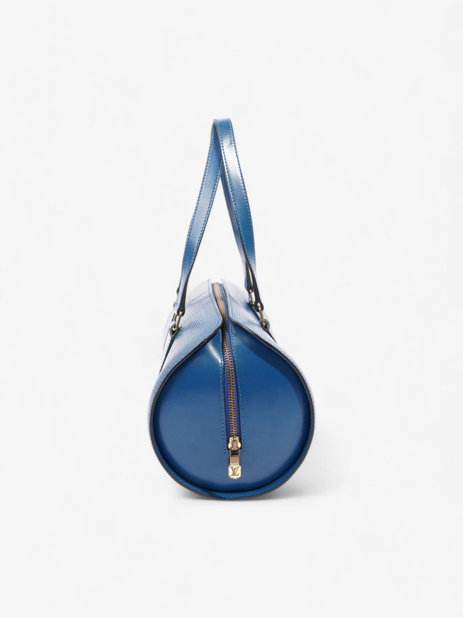 Louis Vuitton Soufflot Blue Epi Leather Image 5