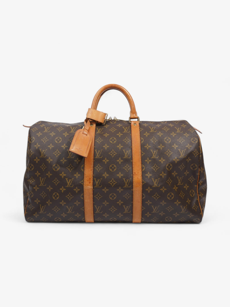  Louis Vuitton Keepall Monogram Coated Canvas 50