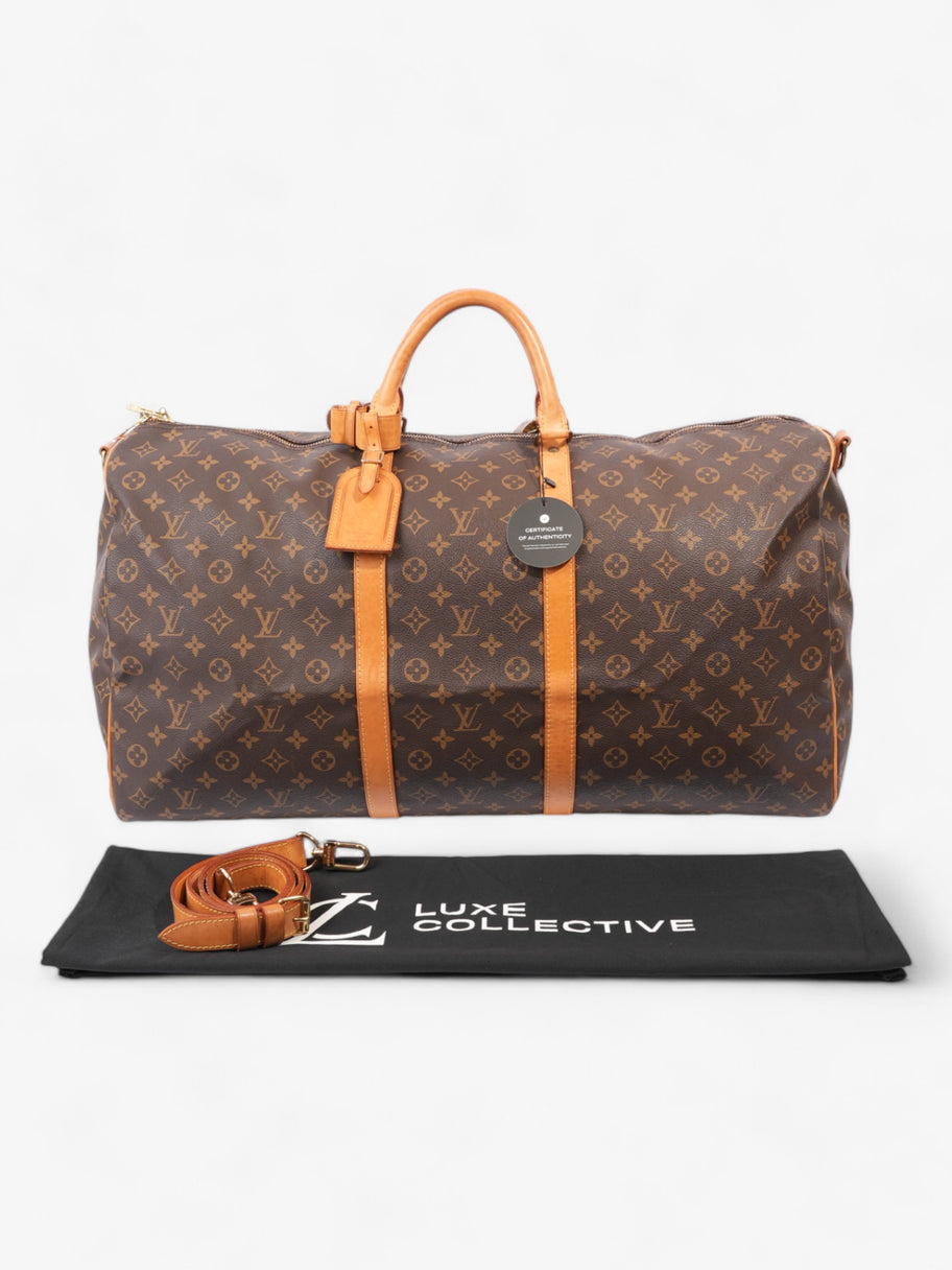 Louis Vuitton Keepall Bandouliere Monogram Coated Canvas 60 Image 10