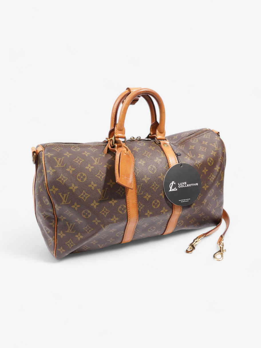 Louis Vuitton Keepall Bandouliere Monogram Coated Canvas 45 Image 10