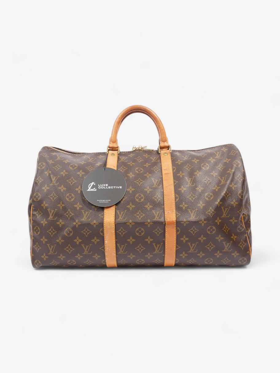 Louis Vuitton Keepall Monogram Coated Canvas 50 Image 8