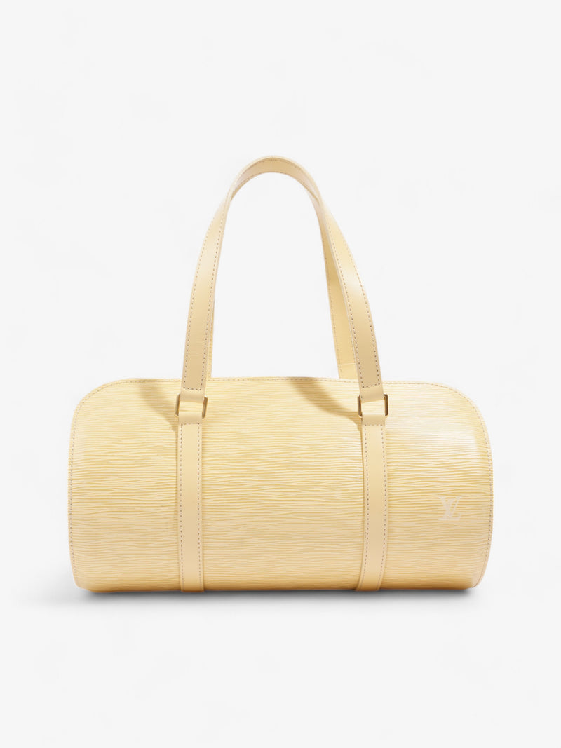  Louis Vuitton Soufflot Beige Epi Leather