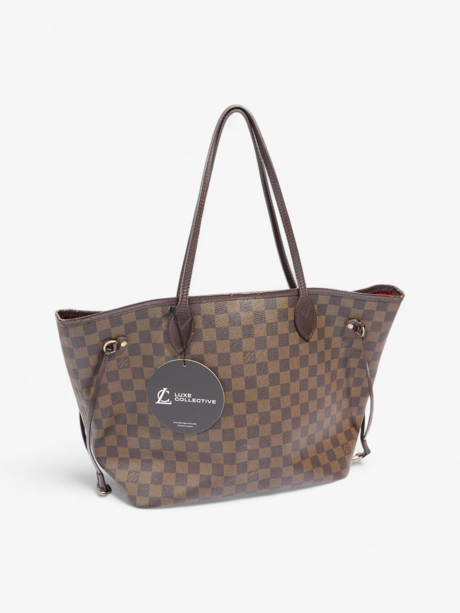 Louis Vuitton Neverfull Damier Ebene Coated Canvas MM Image 9