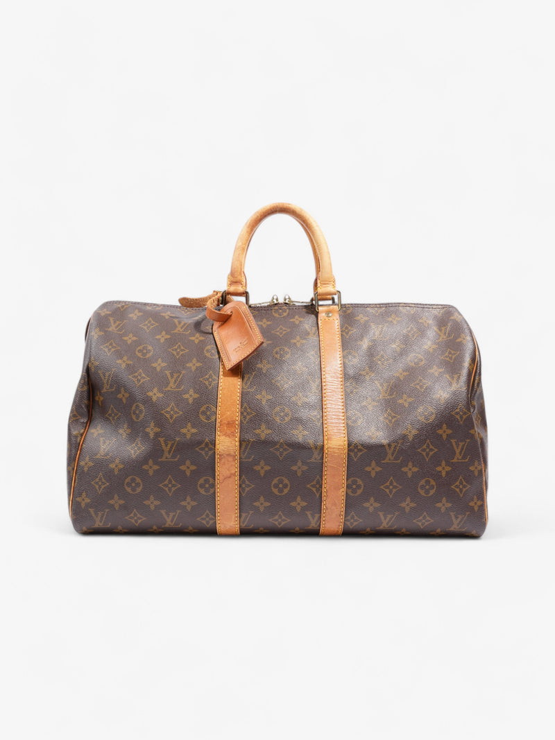  Louis Vuitton Keepall Monogram Coated Canvas 45