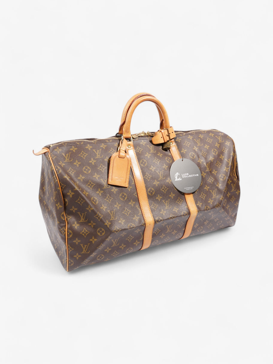 Louis Vuitton Keepall Monogram Coated Canvas 55 Image 10