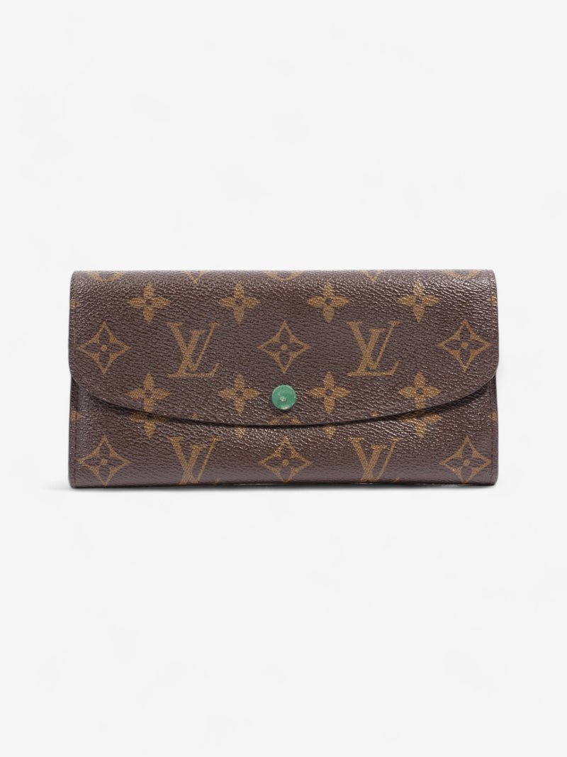  Louis Vuitton Emilie Wallet Monogram Coated Canvas