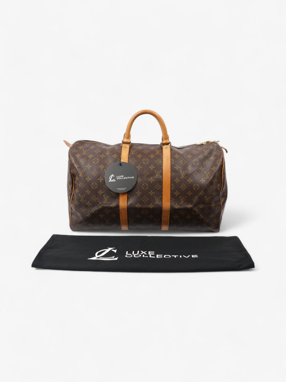 Louis Vuitton Keepall 50 Monogram Canvas 50 Image 9