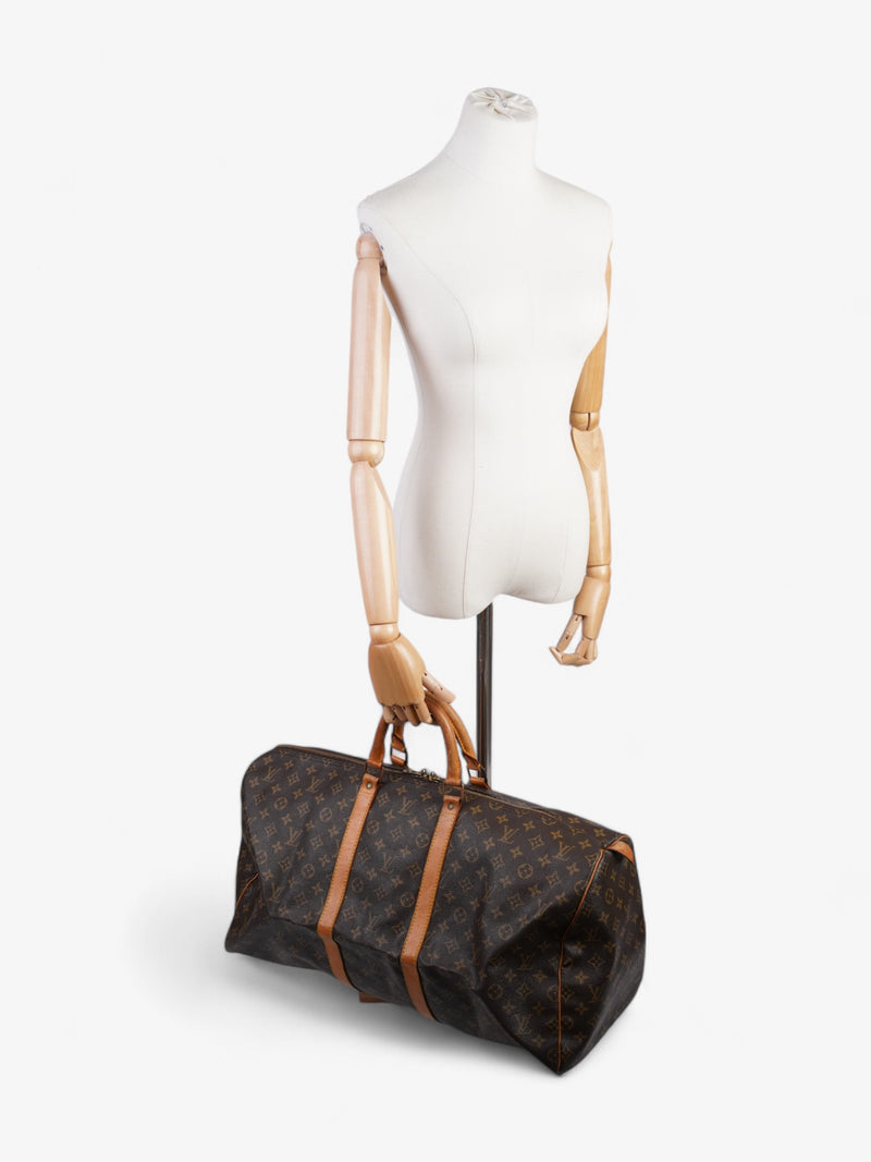  Louis Vuitton Keepall Monogram Coated Canvas 55