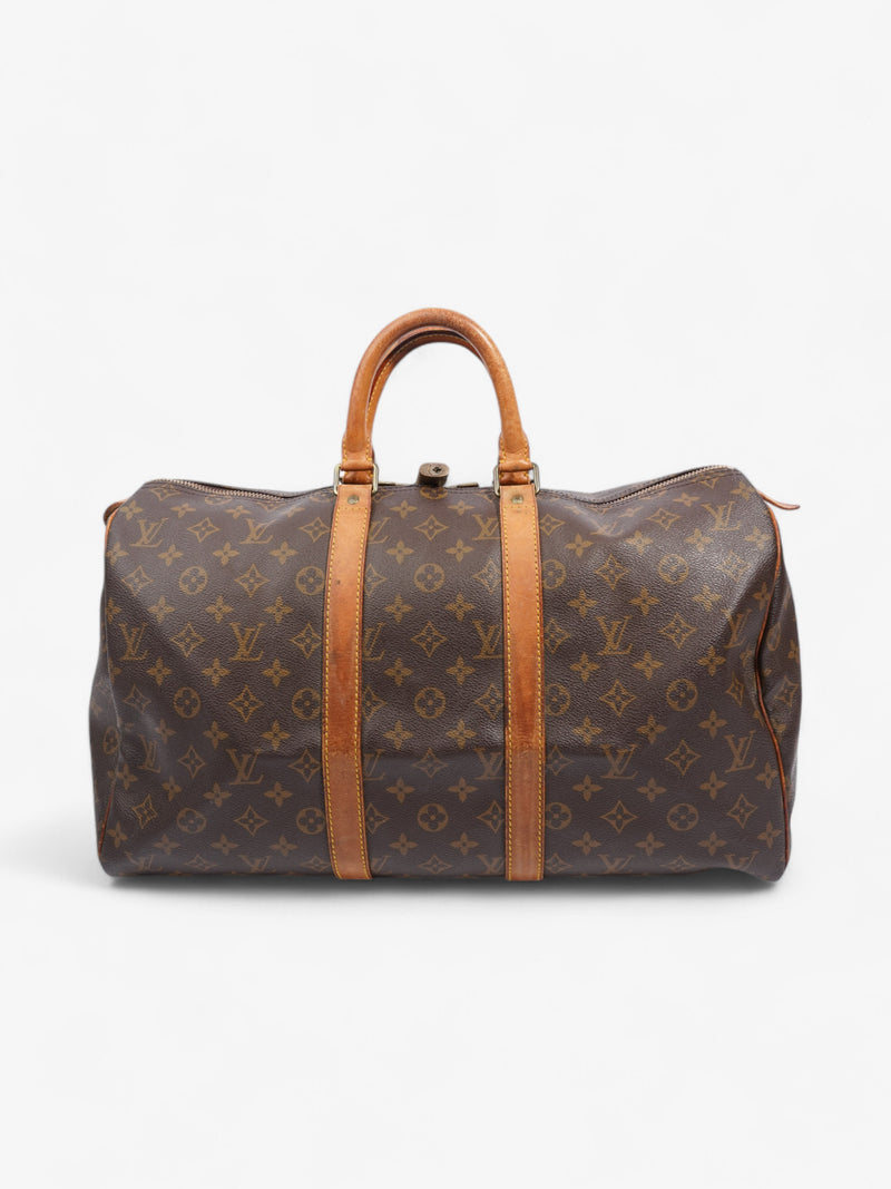  Louis Vuitton Keepall Monogram Coated Canvas 45