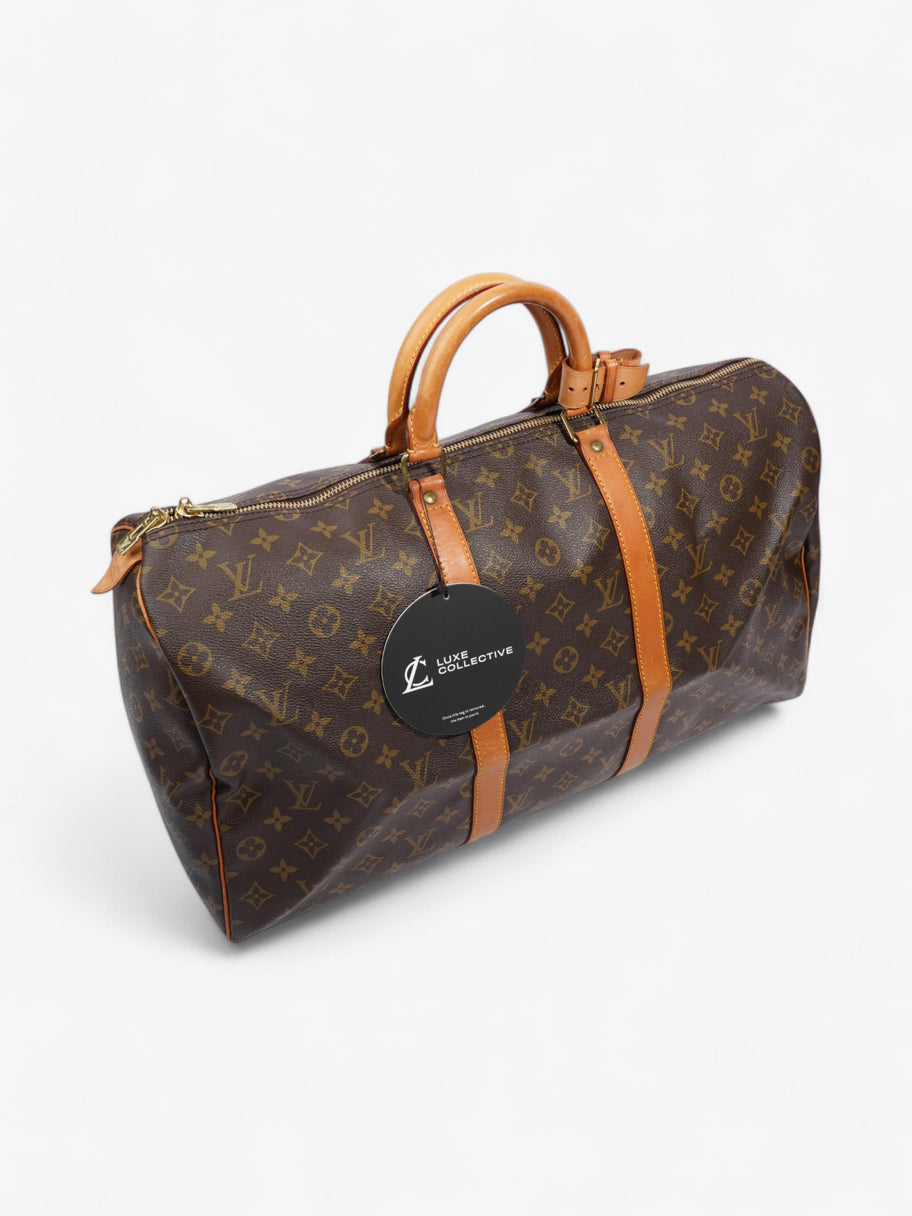 Louis Vuitton Keepall Monogram Coated Canvas 50 Image 13