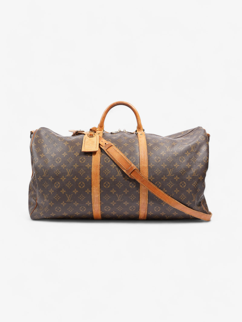  Louis Vuitton Keepall Bandouliere Monogram Coated Canvas 60