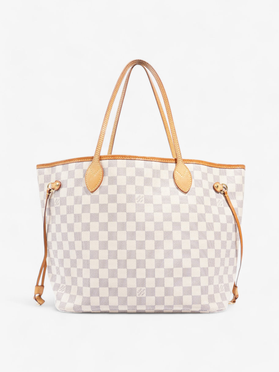 Louis Vuitton Neverfull Damier Azur Coated Canvas MM Image 1