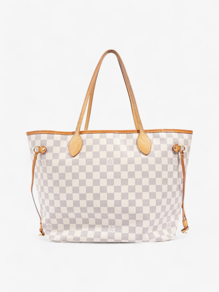 Louis Vuitton Neverfull Damier Azur Coated Canvas MM Image 4