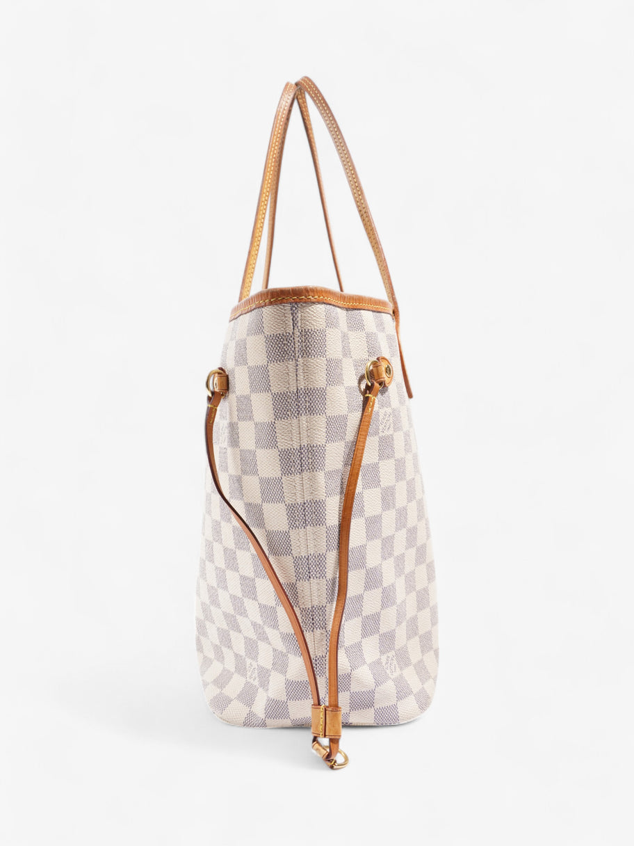 Louis Vuitton Neverfull Damier Azur Coated Canvas MM Image 5