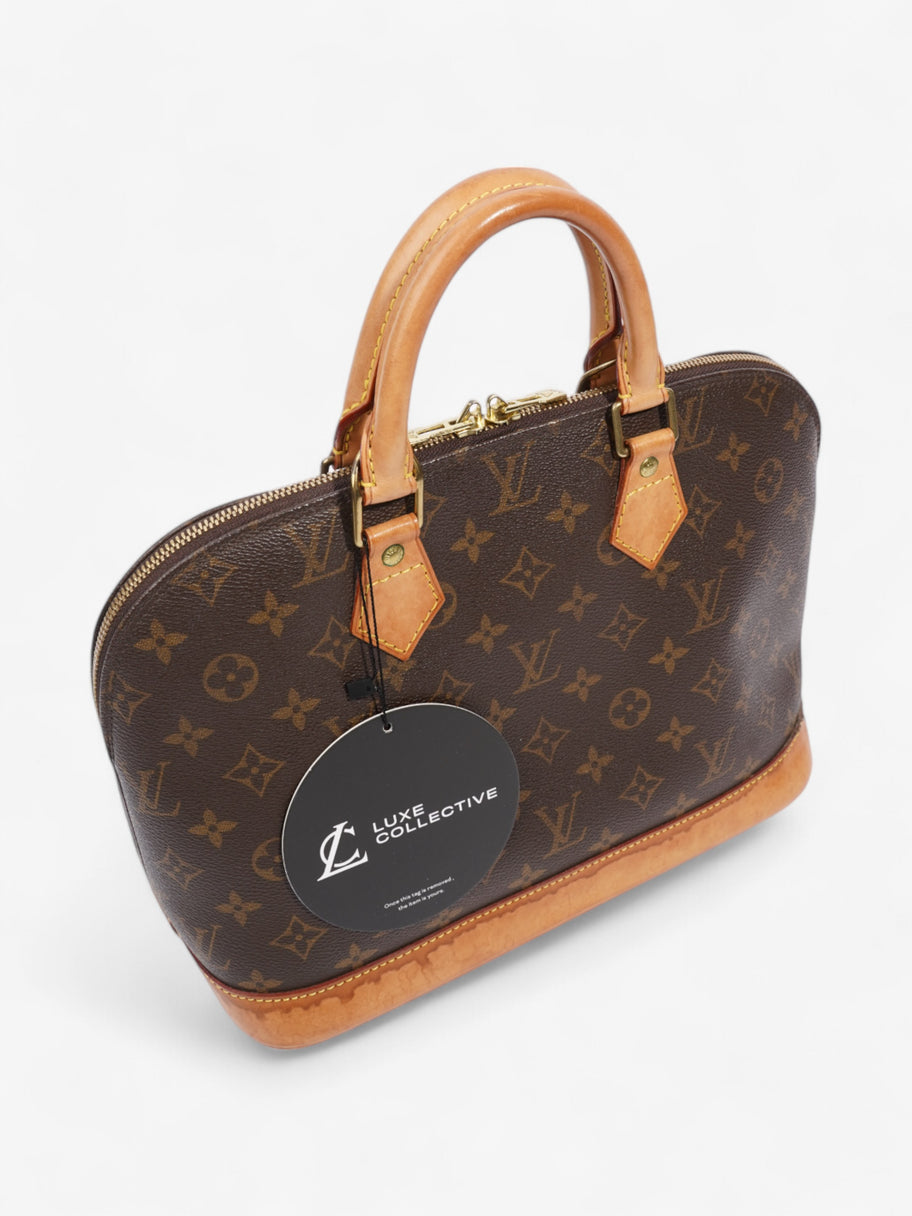 Louis Vuitton Alma Monogram Coated Canvas PM Image 11