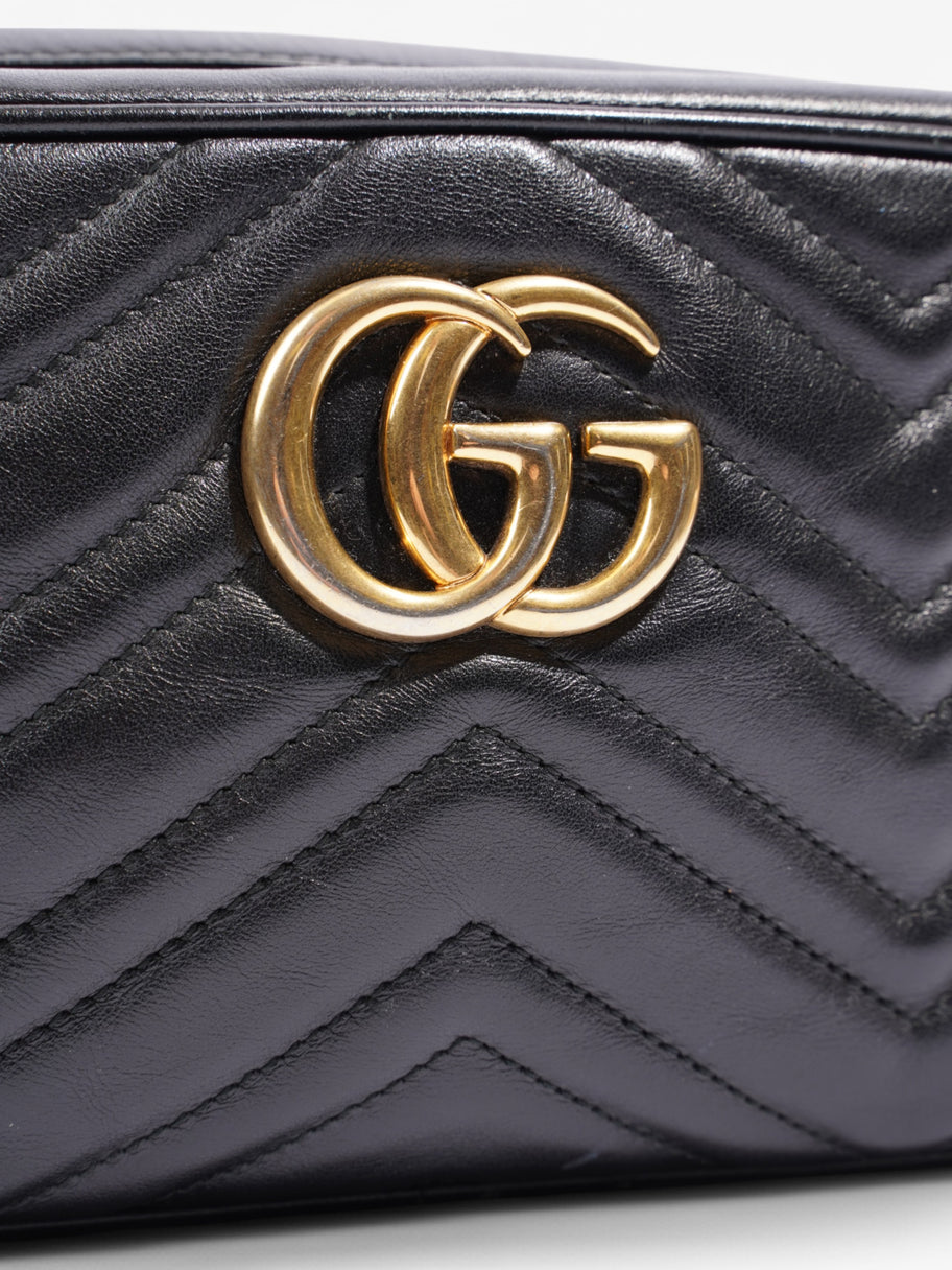 Gucci Marmont Zip Black Matelasse Leather Small Image 7