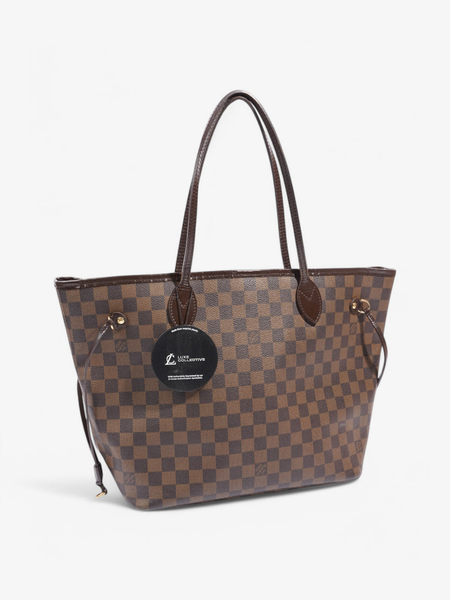 Louis Vuitton Neverfull Damier Ebene Coated Canvas MM Image 9