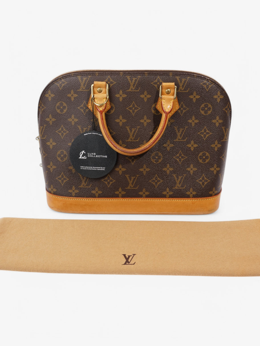 Louis Vuitton Alma Monogram Coated Canvas PM Image 9