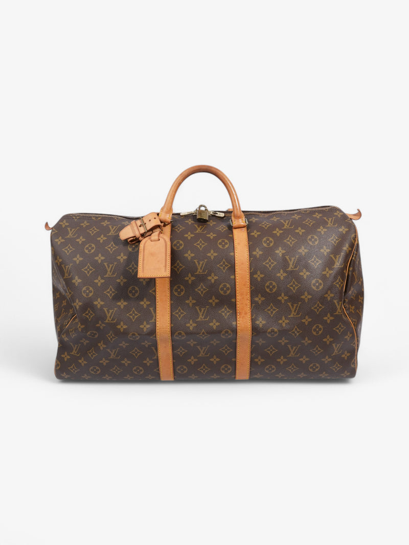  Louis Vuitton Keepall Monogram Coated Canvas 55