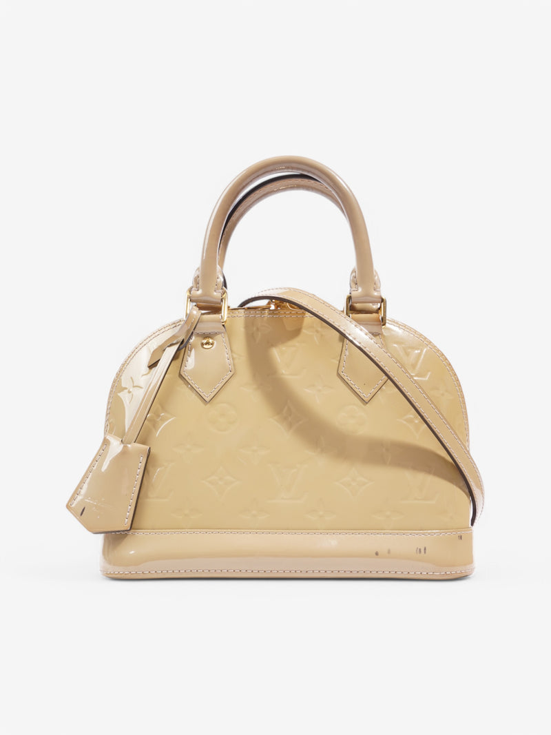  Louis Vuitton Alma Beige Vernis Leather BB