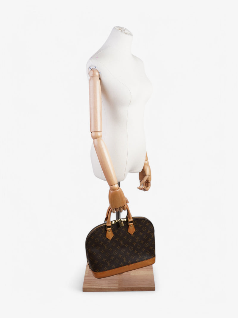  Louis Vuitton Alma Monogram Coated Canvas PM