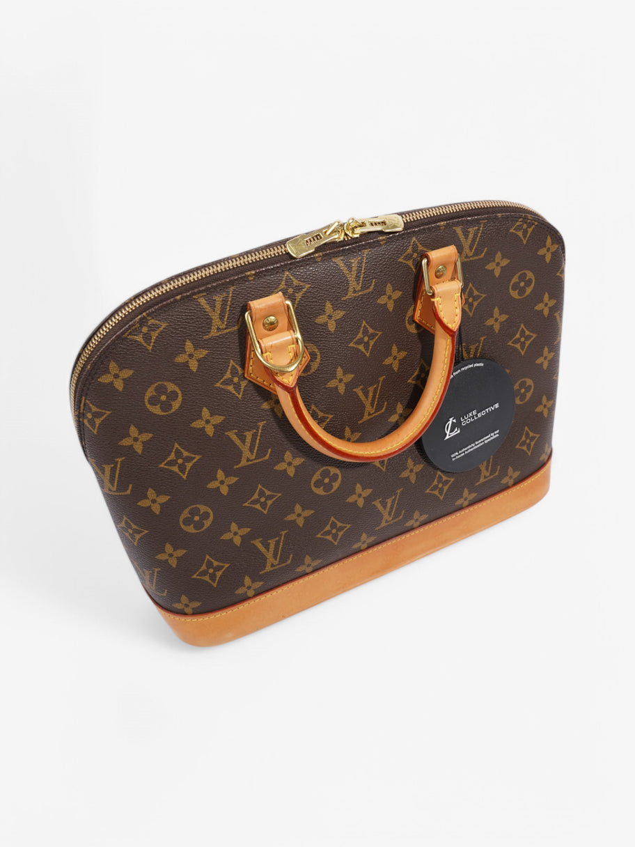 Louis Vuitton Alma Monogram Coated Canvas PM Image 10