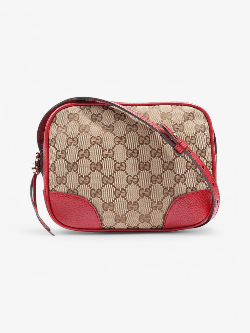  Gucci GG Shoulder Bag Supreme / Red Canvas