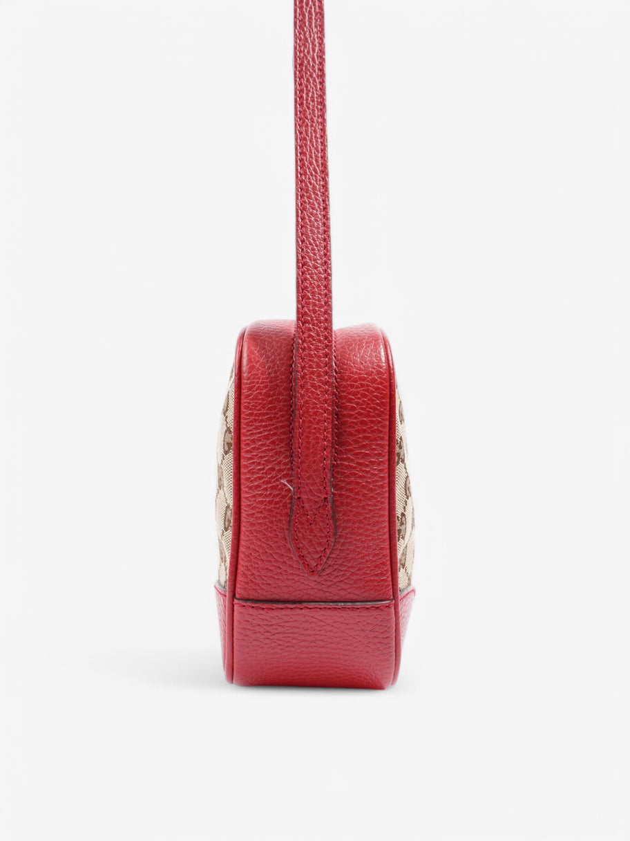 Gucci GG Shoulder Bag Supreme / Red Canvas Image 3