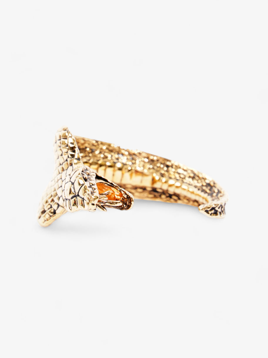 Anamalier Cobra Cuff Bracelet  Gold Brass Image 1