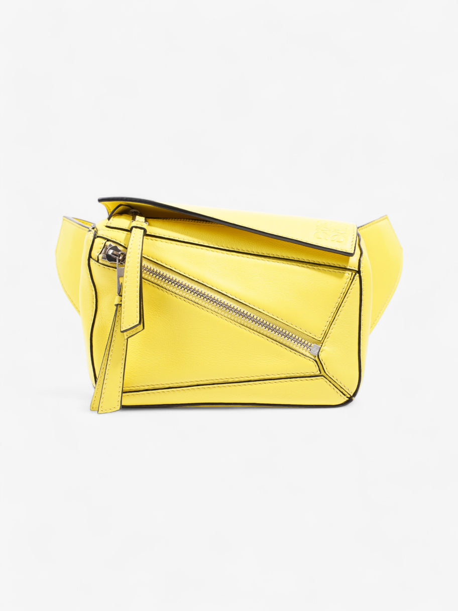 Loewe Puzzle Belt Bag Yellow Leather Mini Image 12