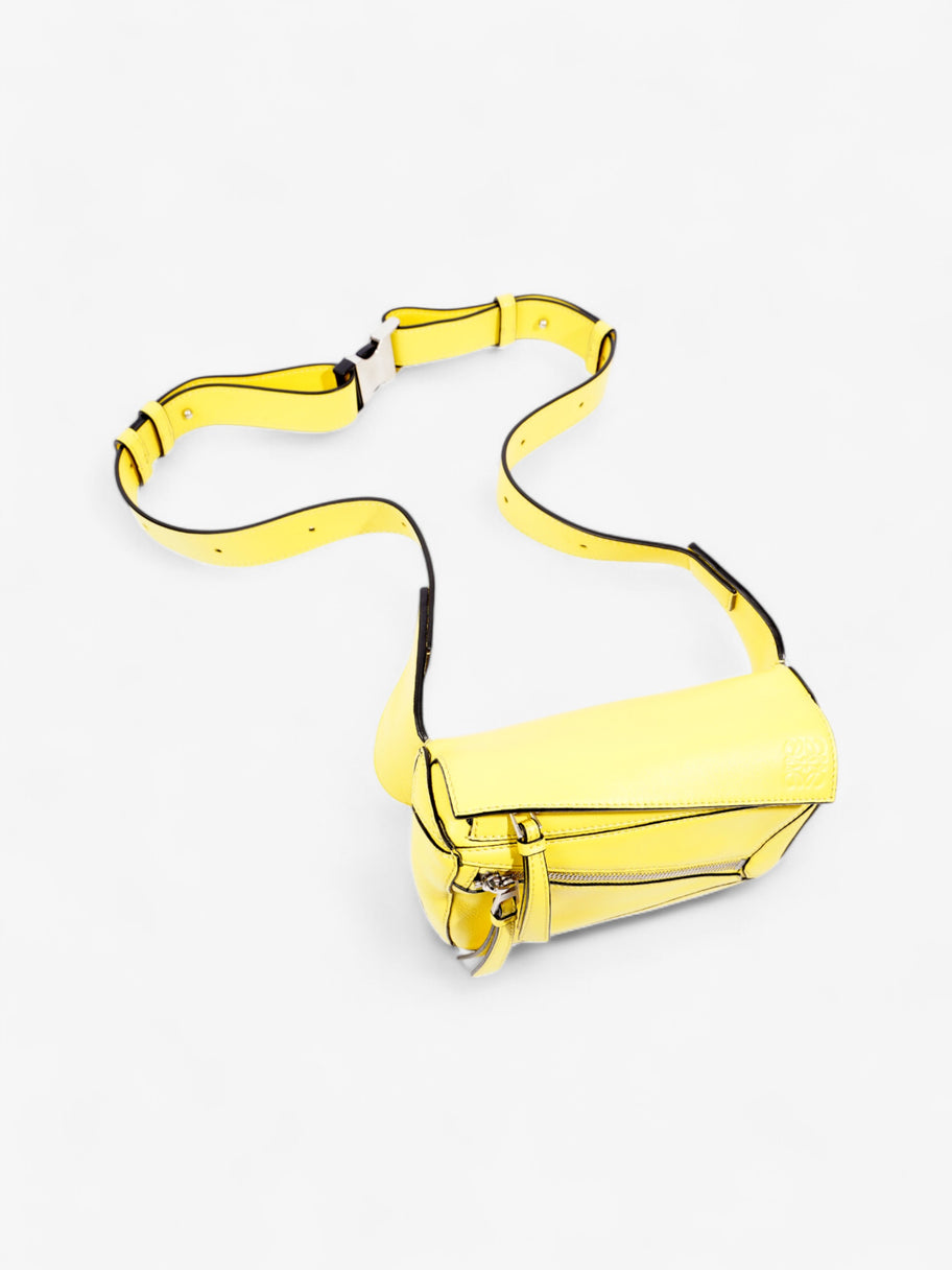 Loewe Puzzle Belt Bag Yellow Leather Mini Image 19